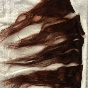 Full head of hair extensions